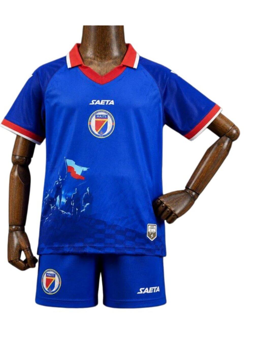 Haiti 2026 World Cup Soccer Jersey Shorts Suit Set Home Blue